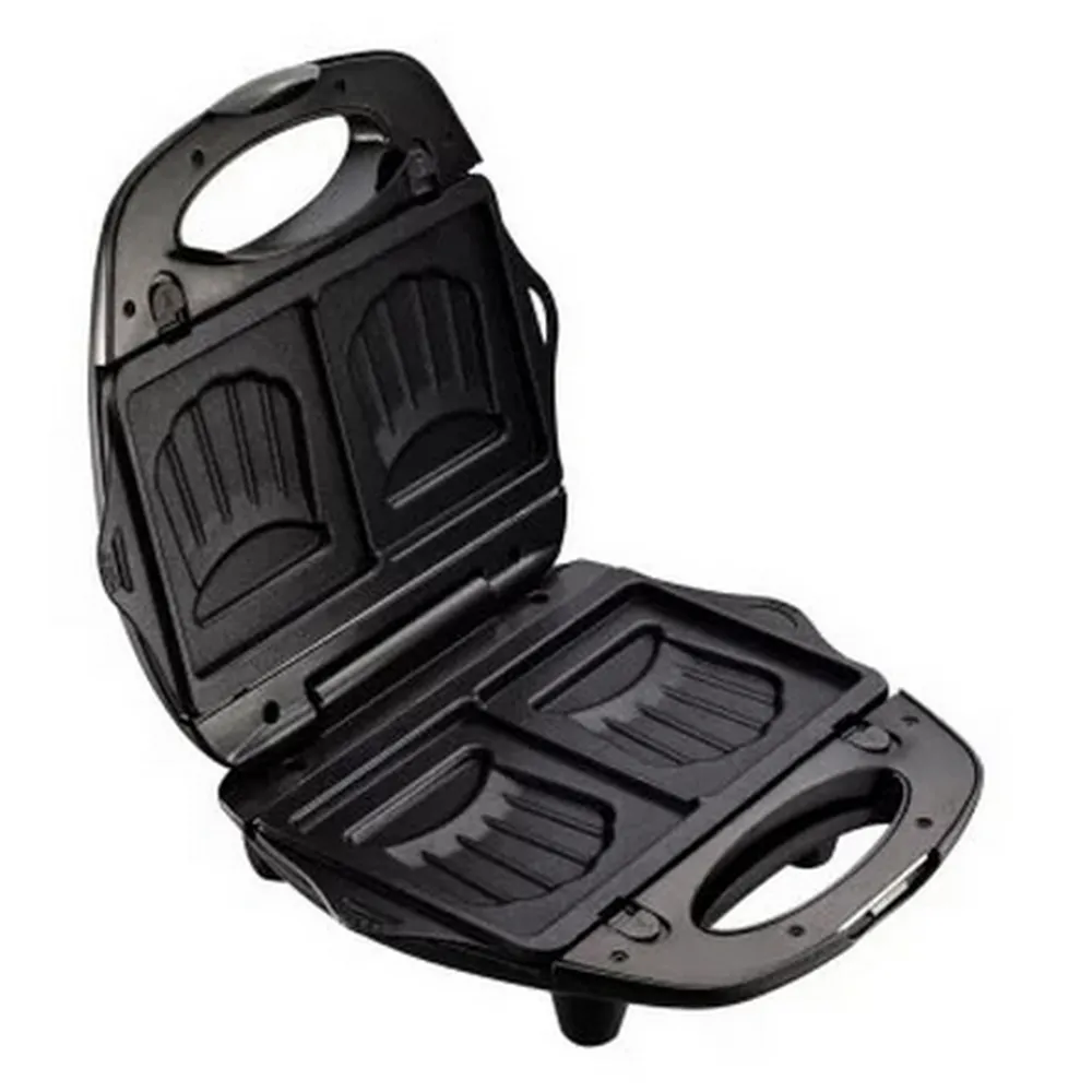 Aparat pentru sandwich multifunctional Tefal BreakTime SW614831, Negru/Argintiu