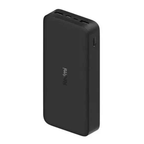 Портативное зарядное устройство Xiaomi Power Bank Redmi, 20000мА·ч, Чёрный