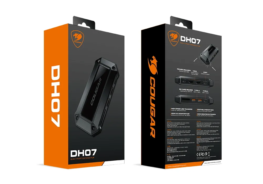 Stație Docking Cougar DH07, Negru