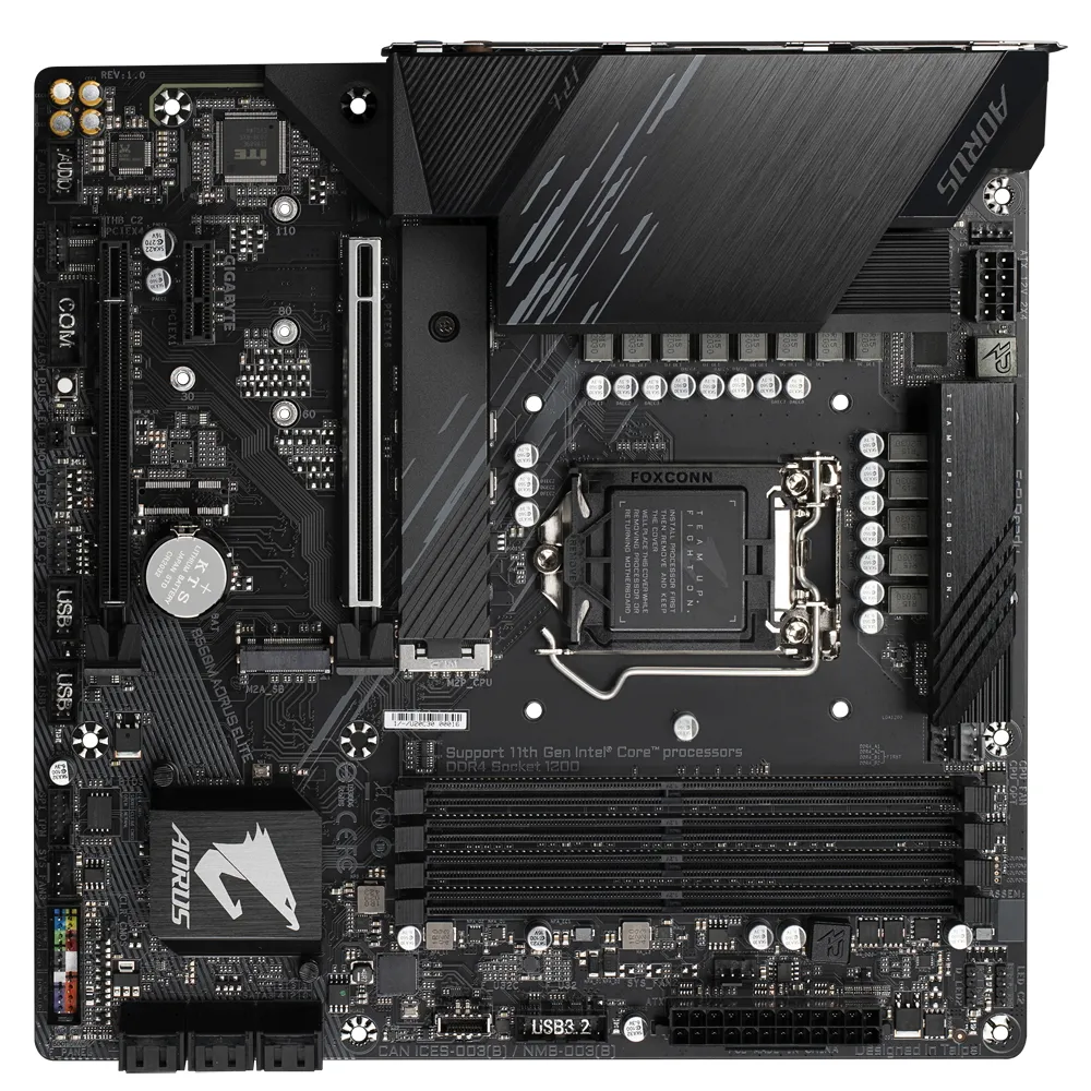 Материнская плата Gigabyte B560M AORUS ELITE, LGA1200, Intel B560, Micro-ATX