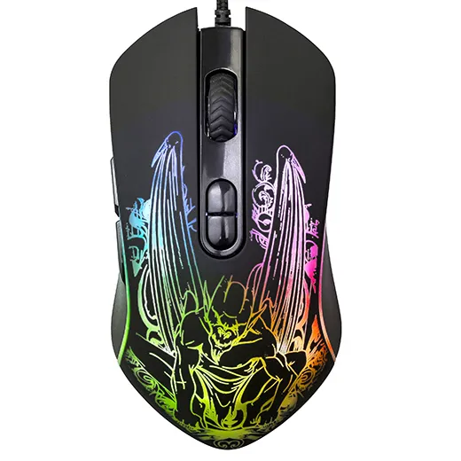 Игровая мышь QUMO Gothic, Чёрный