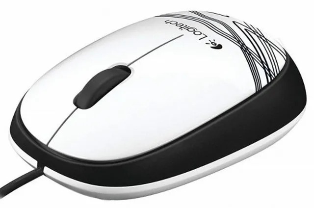 Мышь Logitech M105, Черный/Белый