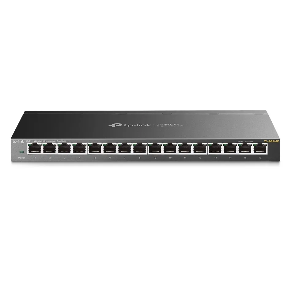 Сетевой коммутатор TP-LINK TL-SG116E, 16x 10/100/1000 Мбит/с