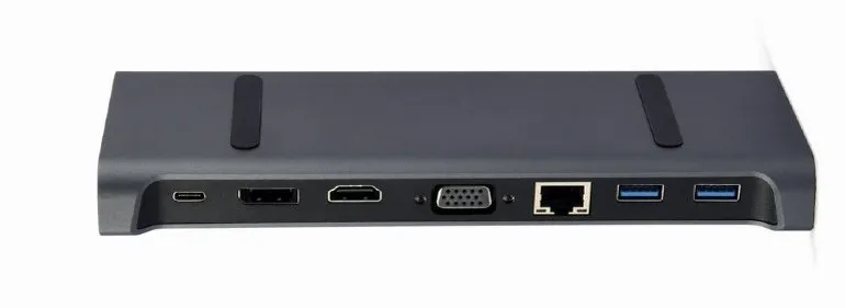 Stație Docking Gembird A-CM-COMBO9-02, Gri