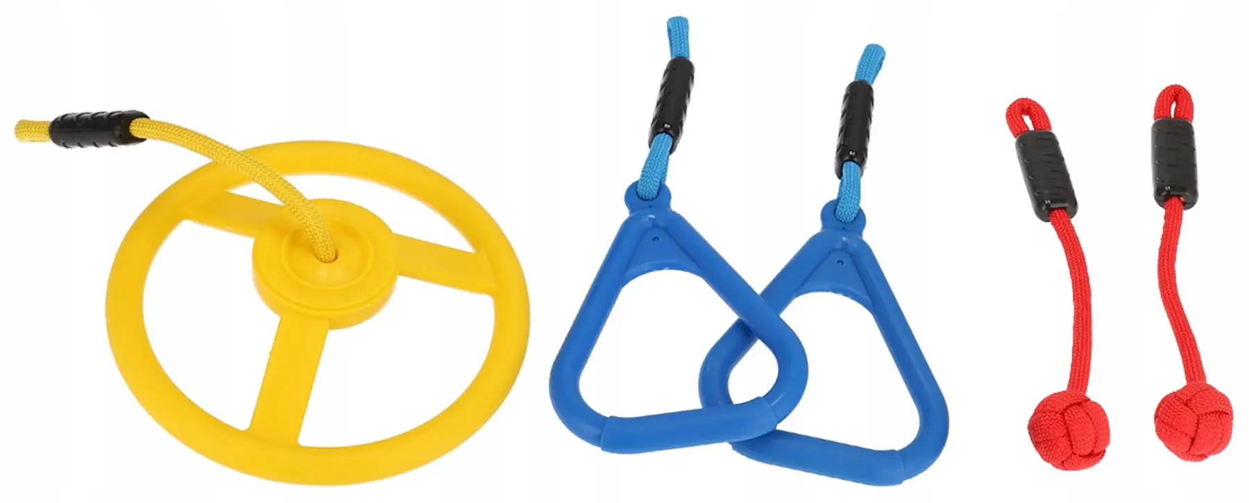 Cursa portabil cu obstacole pentru copii - JUMI (cu balansoar)