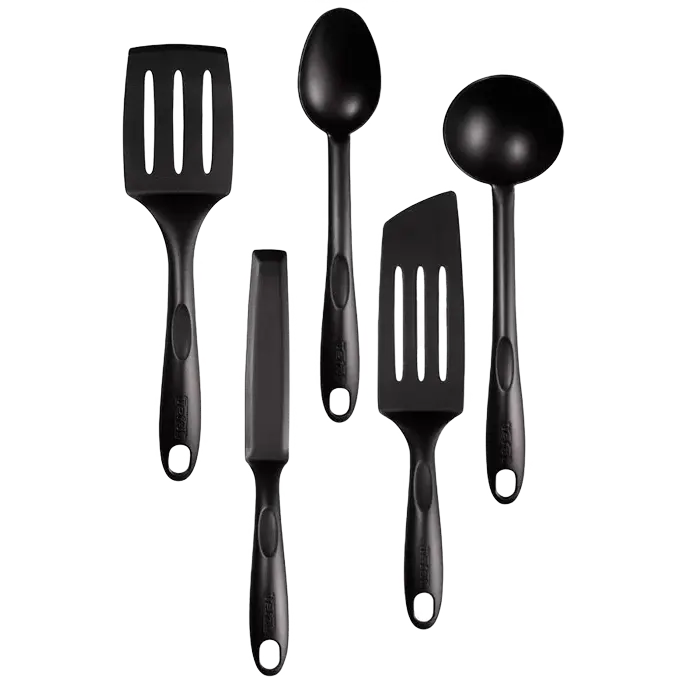 Набор кухонных принадлежностей Tefal Bienvenue, Чёрный