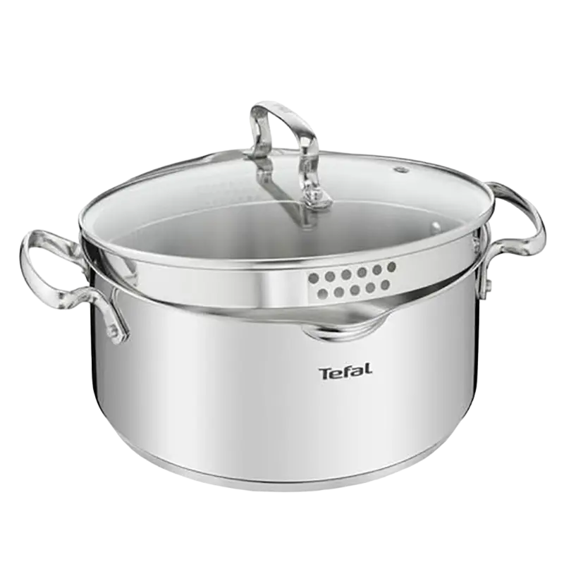 Набор посуды Tefal G719SA74, 6,1л, Серебристый