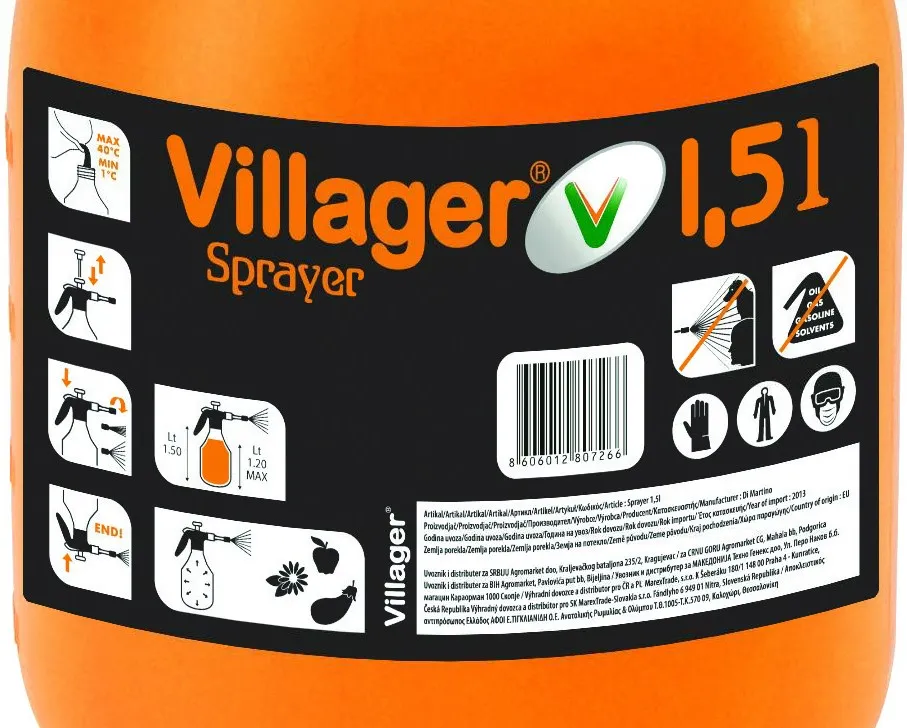 Stropitoare manuala Villager 1.5 L