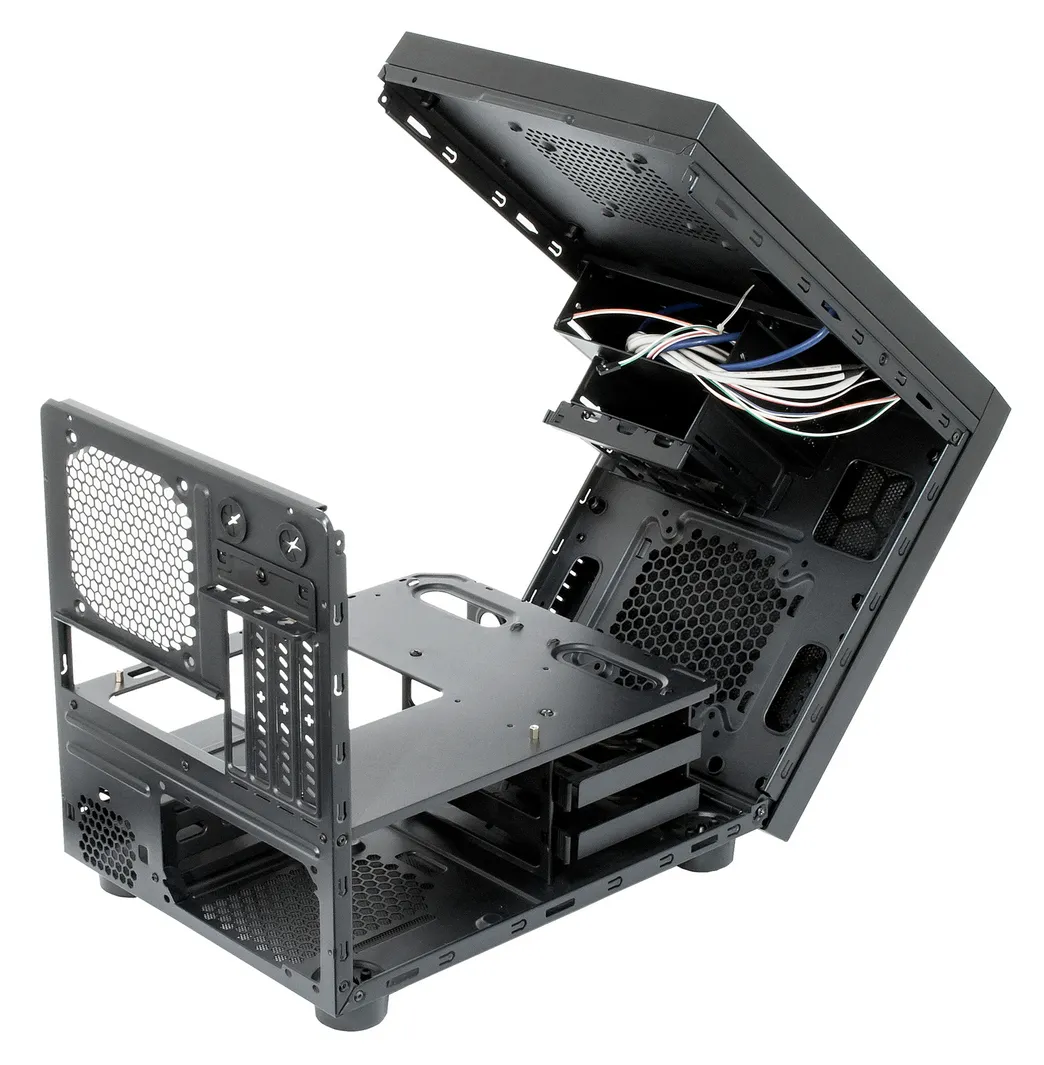 Carcasă PC Chieftec CI-01B-OP, Micro-ATX, ATX, Negru