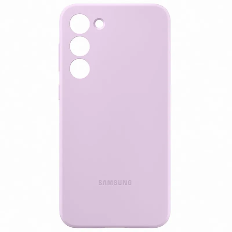 Чехол Samsung Silicone Cover for Galaxy S23+, Фиолетовый