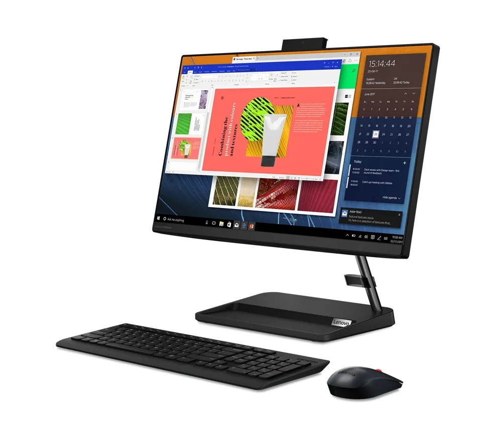 Computer All-in-One Lenovo IdeaCentre 3 22ITL6, 21,5", Intel Core i5-1135G7, 8GB/256GB, Fără SO, Negru