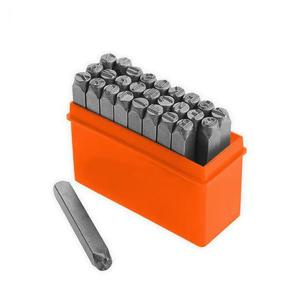 27 punctatoare cu litere WOKIN 6 mm