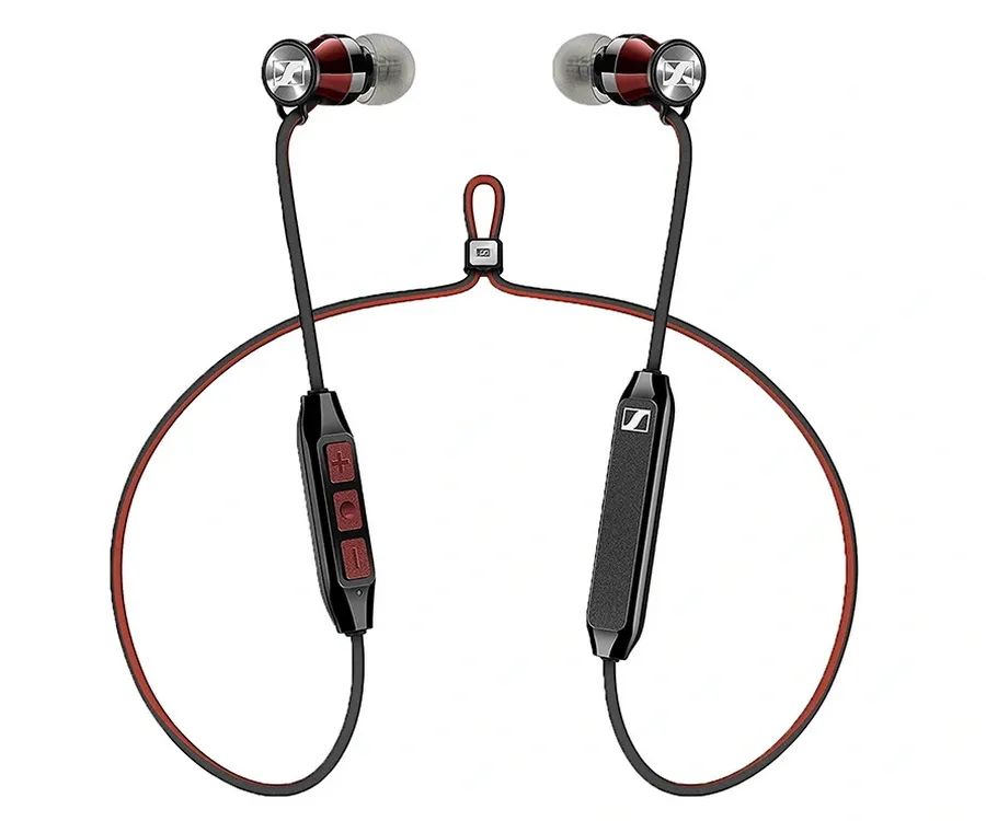 Наушники Sennheiser Momentum Free, Черный/Красный