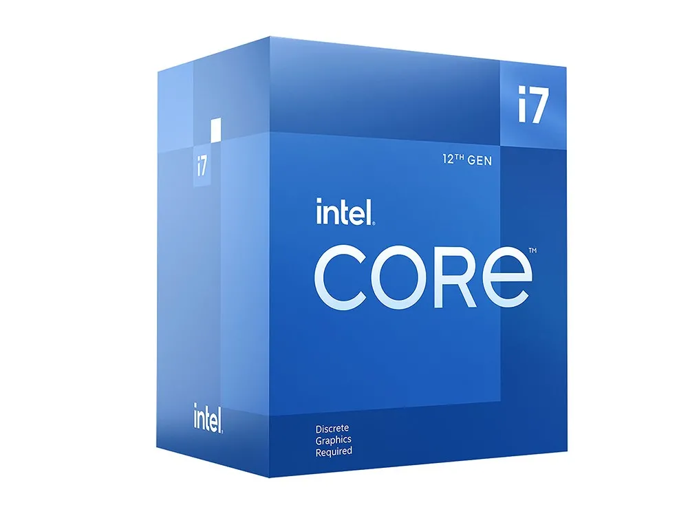 CPU Intel Core i7-12700F 2.1-4.9GHz (8P+4E/20T, 25MB,S1700,10nm, No Integ. UHD Graphics, 65W) Box