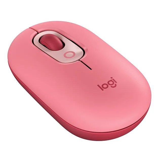 Беcпроводная мышь Logitech POP, Розовый