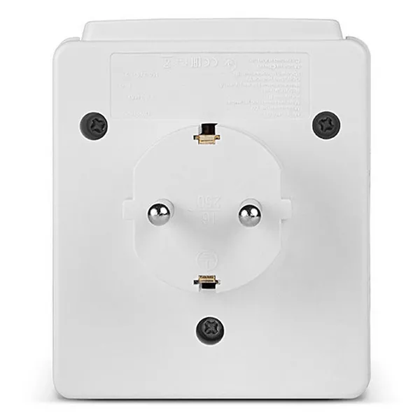 Prelungitor electric SVEN OVP-16PD, 1 Prize, Alb