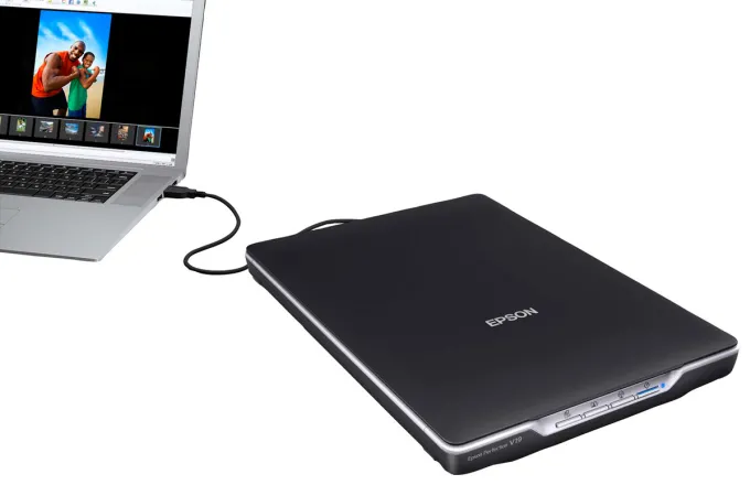 Scanner-Tablet Epson Perfection V19, A4, Negru