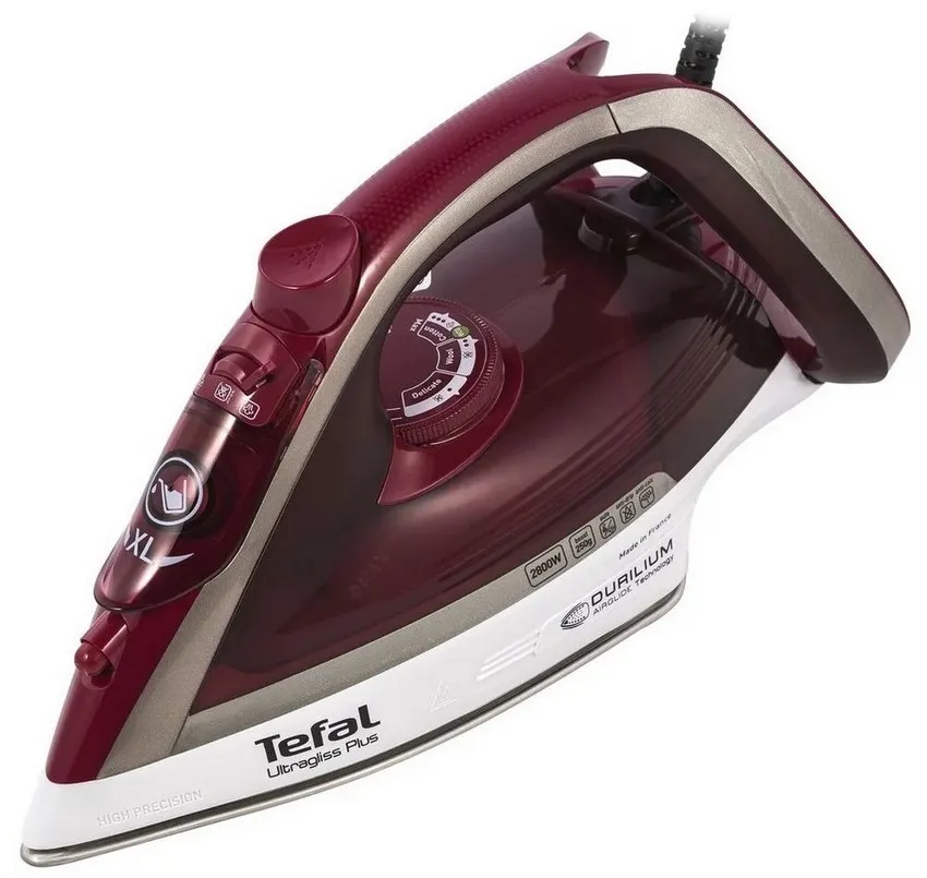Утюг Tefal FV6810E0, 2800 Вт, Бордовый