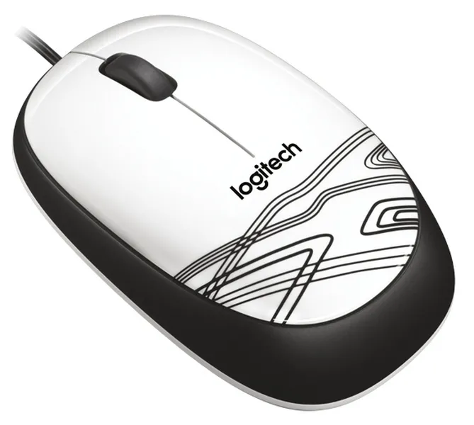 Мышь Logitech M105, Черный/Белый