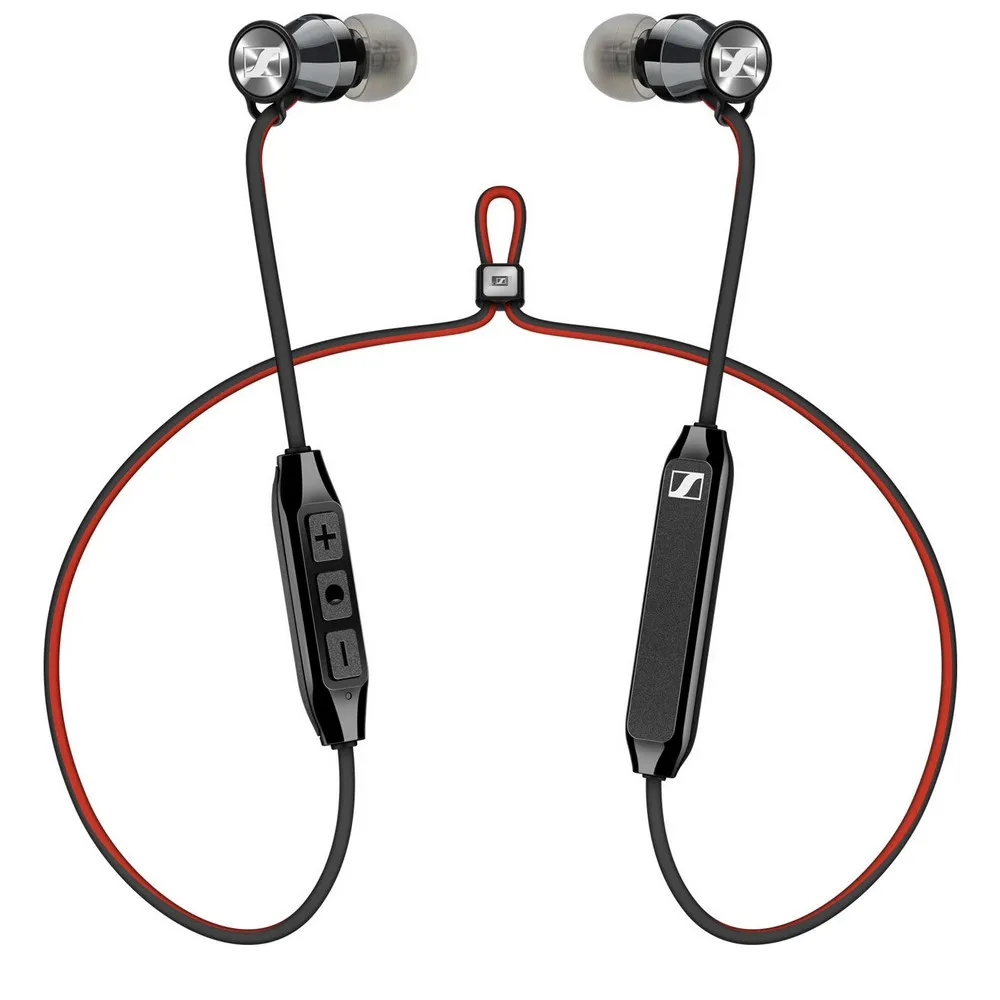 Наушники Sennheiser Momentum Free, Черный/Красный