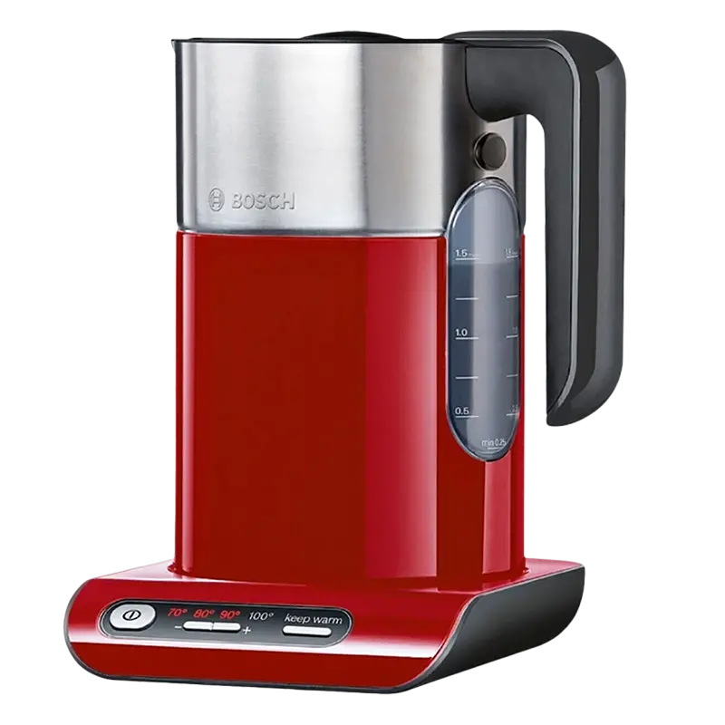 Электрочайник Bosch TWK8614P, Красный