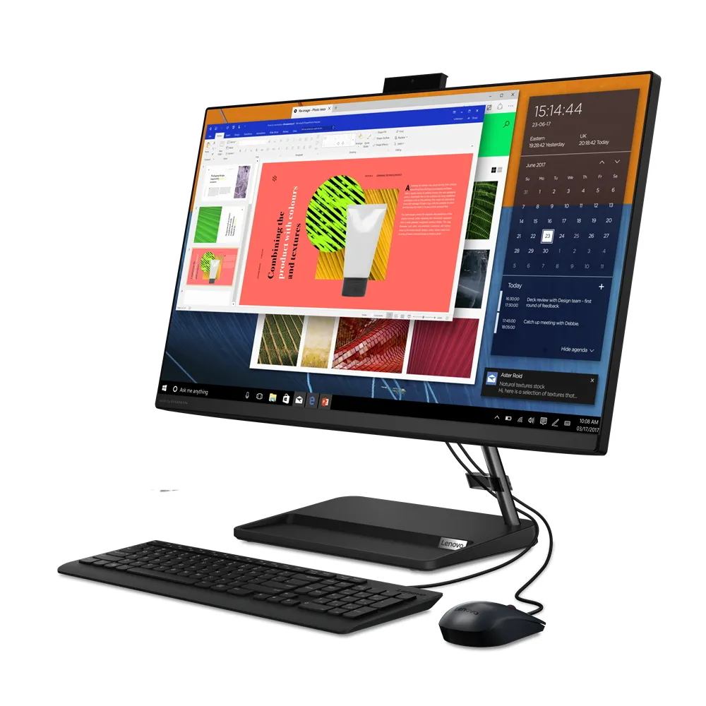 Computer All-in-One Lenovo IdeaCentre 3 27ITL6, 27", Intel Core i3-1115G4, 8GB/256GB, Fără SO, Negru
