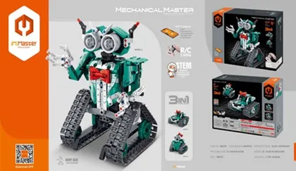 Jucărie cu telecomandă iM.Master 3in1 Robot