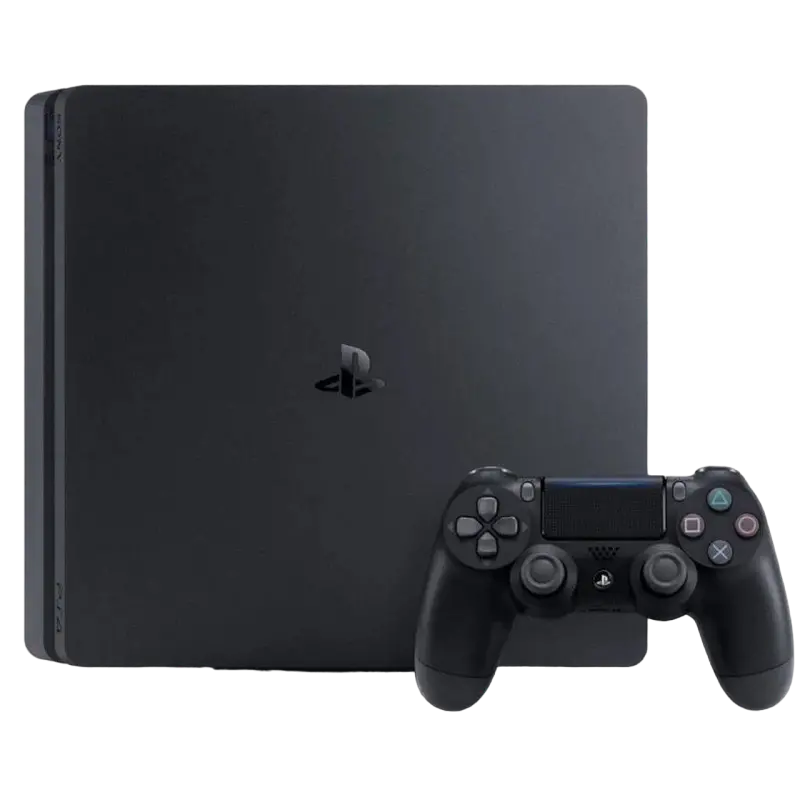 Consolă de jocuri SONY PlayStation 4 Slim, Negru, 