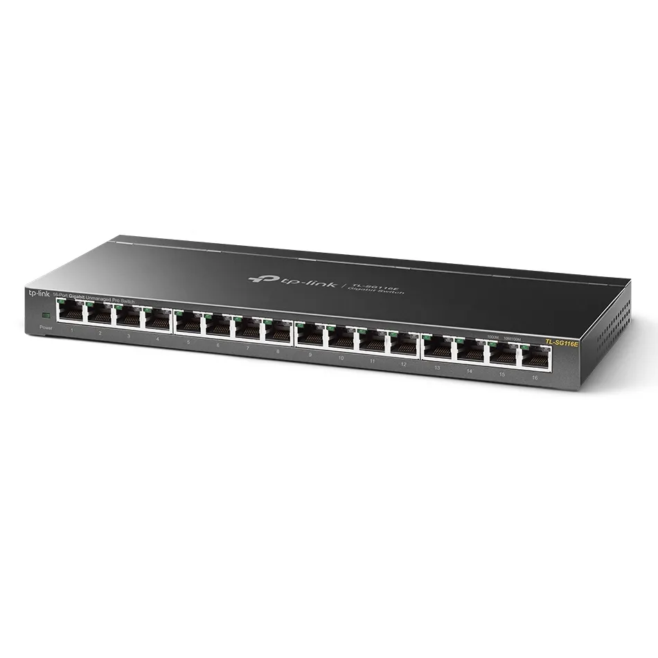 Сетевой коммутатор TP-LINK TL-SG116E, 16x 10/100/1000 Мбит/с