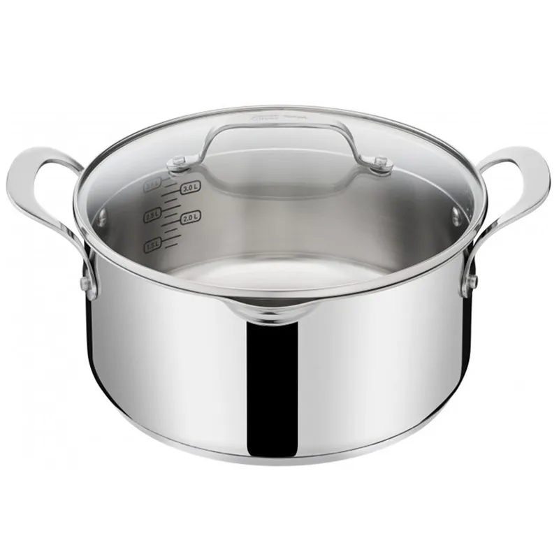 Набор посуды Tefal E304SA55,  Нержавеющая сталь