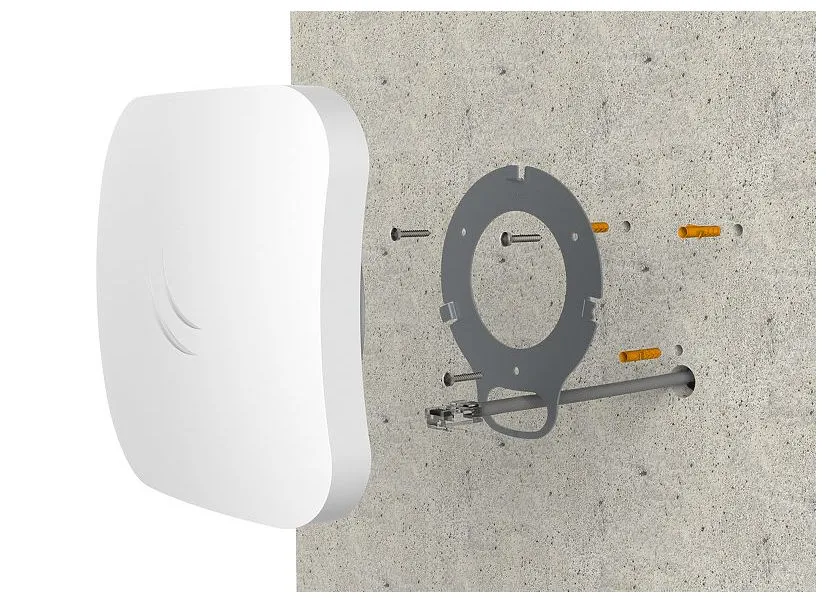 Punct de acces fără fir MikroTik cAP AC, Alb