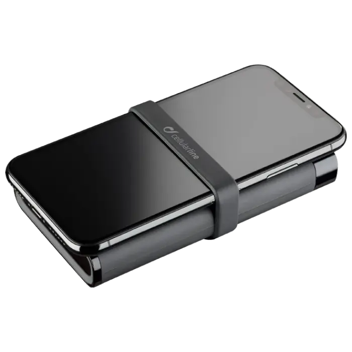 Acumulator extern Cellularline FreePower MANTA 8000 Wireless, 8mAh, Negru