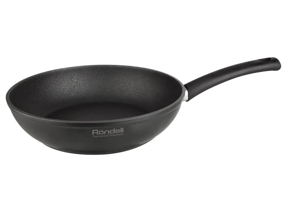 Сковорода глубокая Rondell RDA-599, 28см, Чёрный