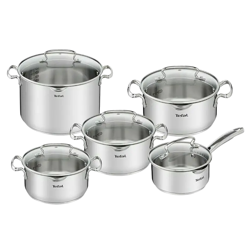 Набор посуды Tefal G719SA74, 6,1л, Серебристый