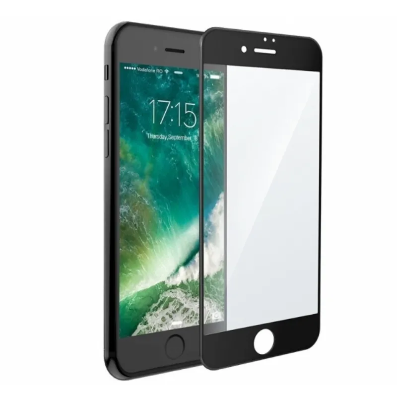 Xcover Sticla protectie p/u iPhone 6/7/8 Plus 3D Zero Frame, Black