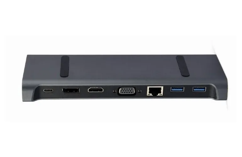 Stație Docking Gembird A-CM-COMBO9-02, Gri