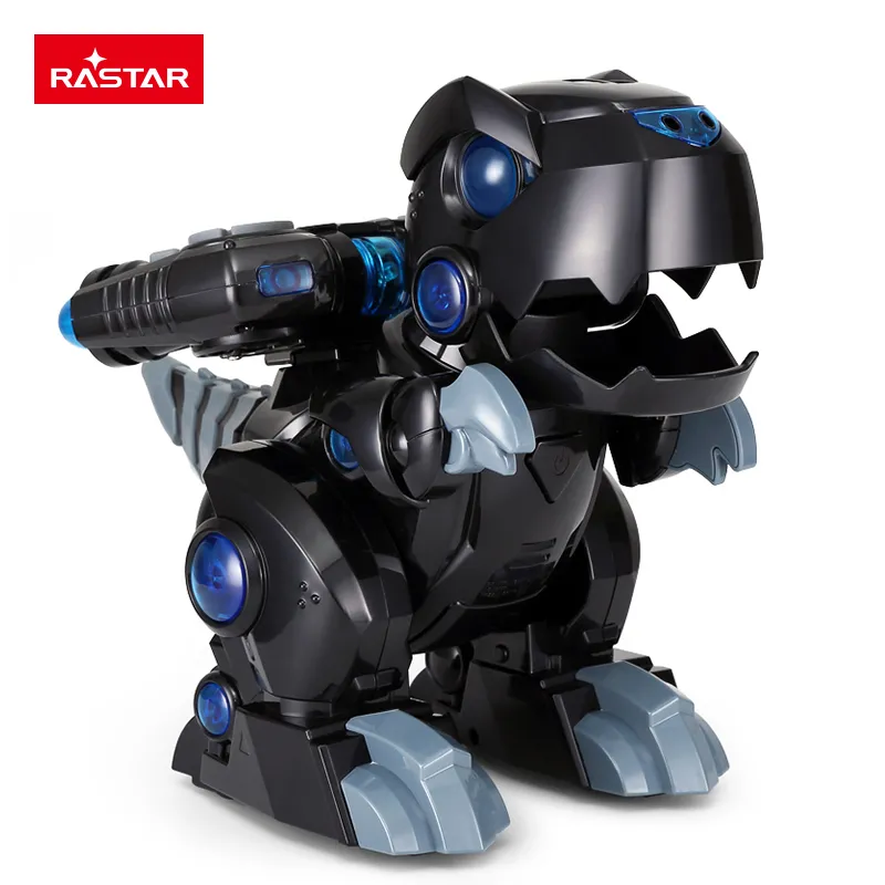 Jucărie cu telecomandă Rastar Dinosaur Infrared, Negru (79700)