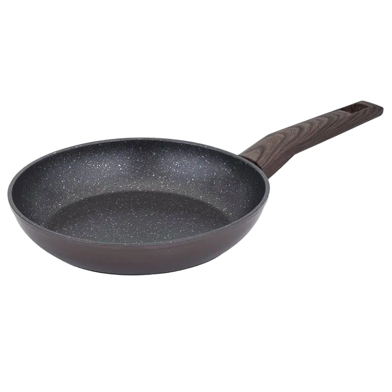 Сковорода RESTO 93024, 28см, Коричневый