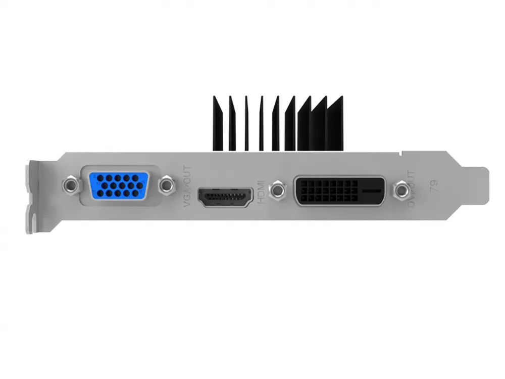 Видеокарта Palit GeForce GT710,  2ГБ DDR3 64бит