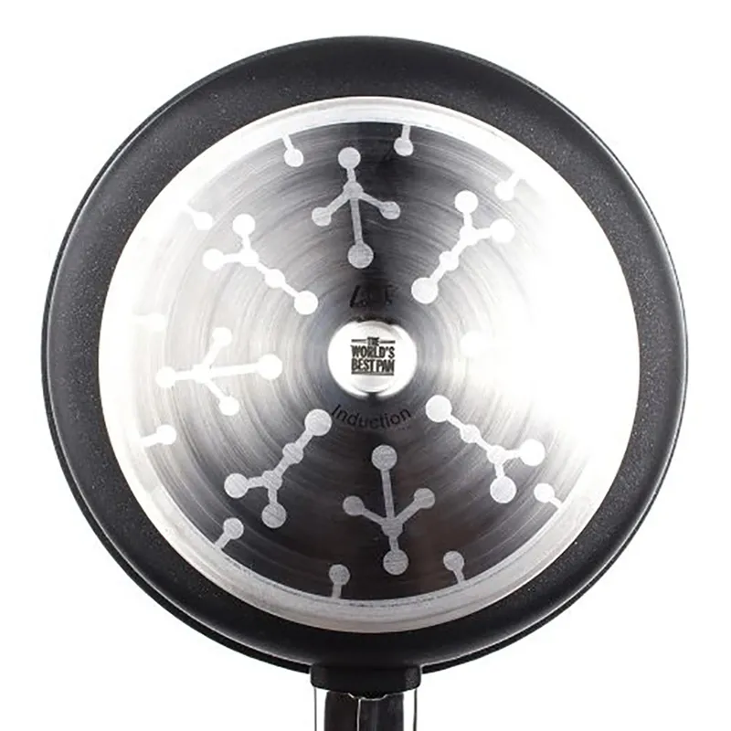 Сковорода AMT Gastroguss AMTI-524-E, 1,3л, 24см, Чёрный