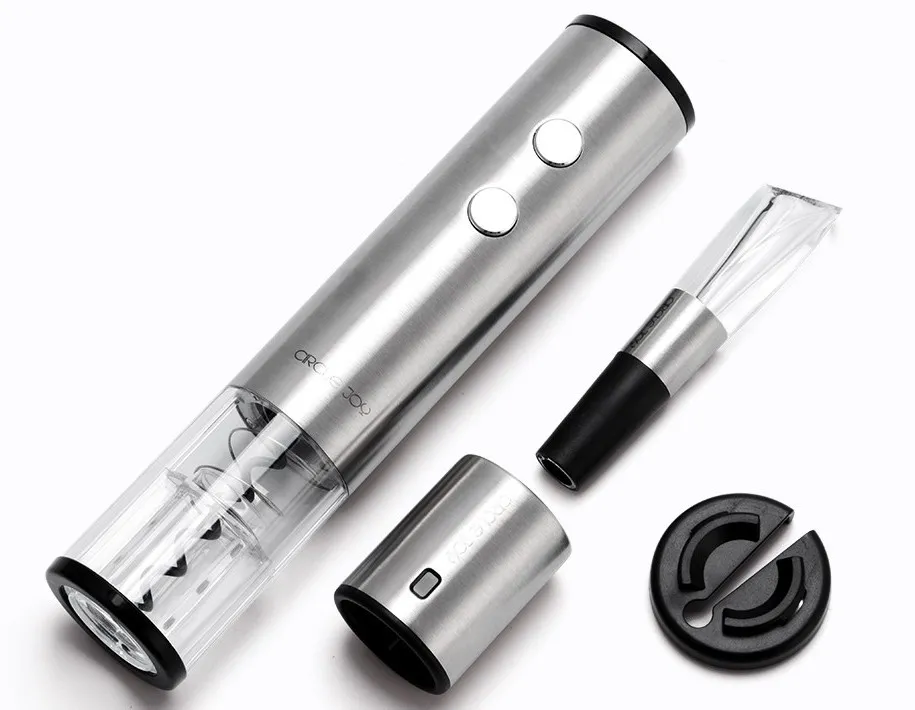 Штопор Xiaomi Circle Joy Electric Red Wine Opener Set 4 in 1, Нержавеющая сталь