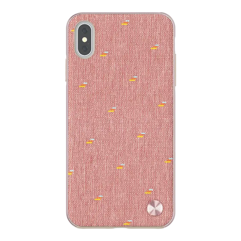 Husă QUMO Vesta - iPhone XS Max, Roz