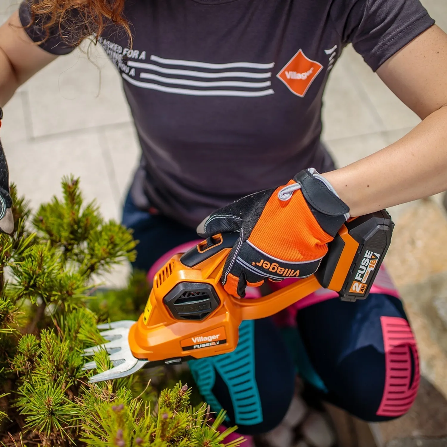 Кусторез аккумуляторный Villager VCS 7620 FUSE (Без аккумулятора)