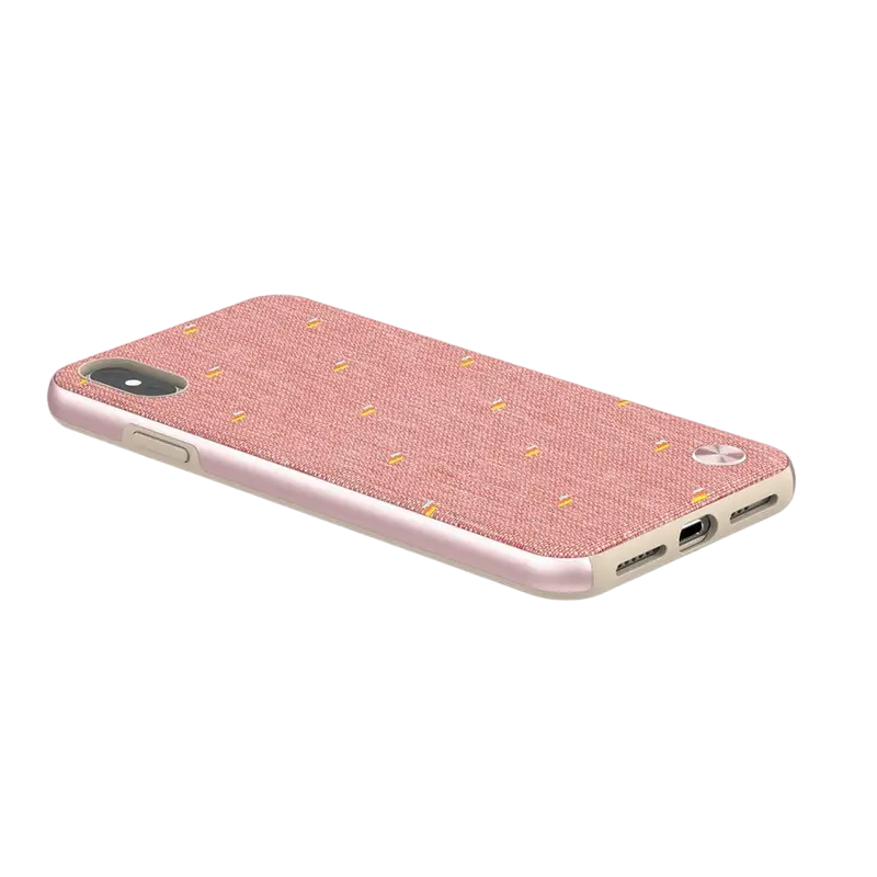 Husă QUMO Vesta - iPhone XS Max, Roz