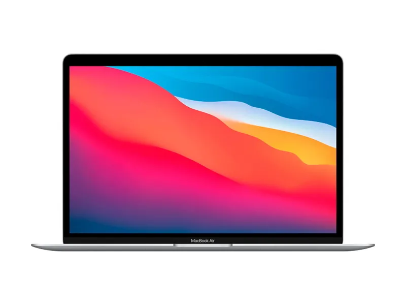 Laptop 13,3" Apple MacBook Air A2337, Argintiu, M1 with 8-core CPU and 7-core GPU, 8GB/256GB, macOS Big Sur