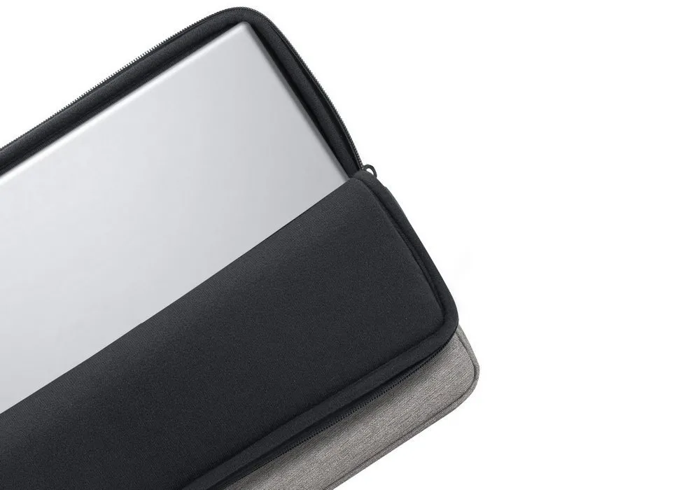 Husă universală pentru Laptop RivaCase Suzuka, 13.3", Poliester, Gri