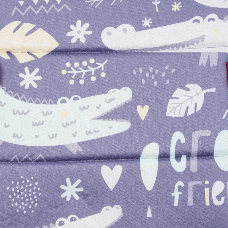 Booster Kikka Boo Jazzy, Grupa 2/3 (15-36 kg), Blue Crocodile