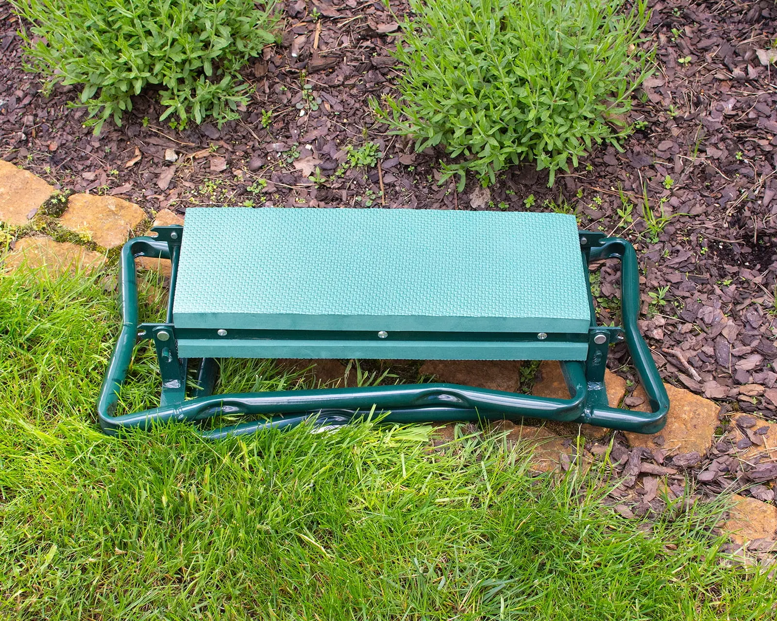 Scaun de gradina 2 in 1/genunchier JUMI