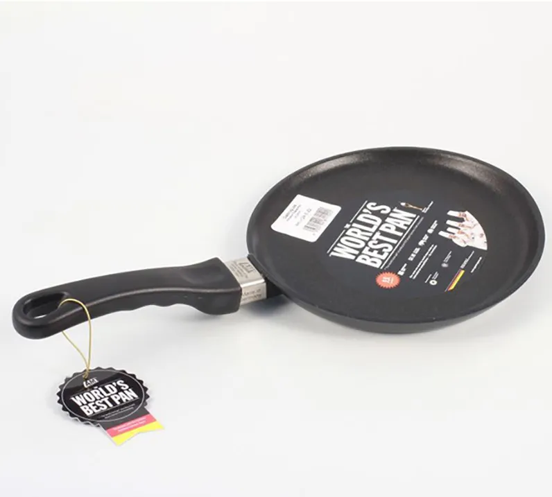 Сковорода AMT Gastroguss AMTI-524-E, 1,3л, 24см, Чёрный