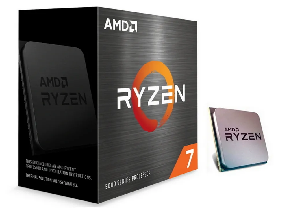CPU AMD Ryzen 7 5800X  (3.8-4.7GHz, 8C/16T, L2 4MB, L3 32MB, 7nm, 105W), Socket AM4, Tray